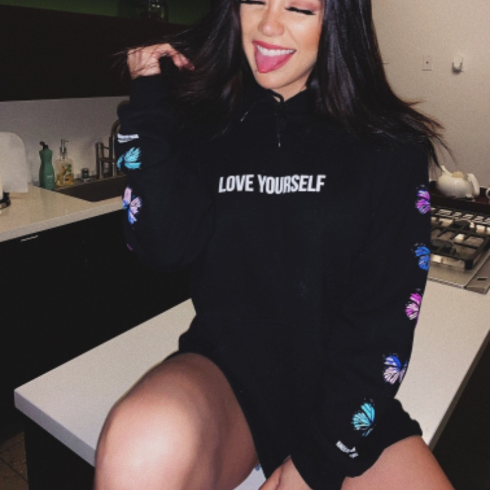 Brand New Yours Truly ‘Love Yourself’ Hoodie!